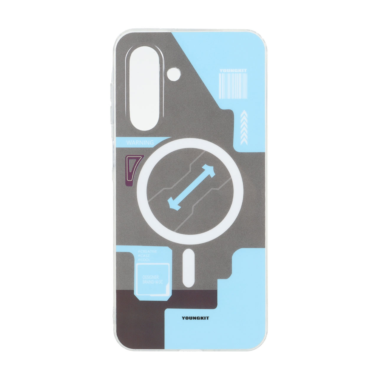 قاب Various دور ژله ای پشت براق Samsung Galaxy A17 / A26 - طرح 117